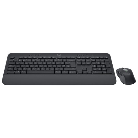 Tastiera e Mouse Wireless Logitech MK650 Grafite Inglese QWERTY