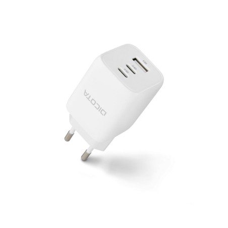 Caricabatterie da Parete Dicota D32054 Bianco
