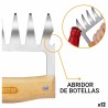 Sminuzzatore di carne Algon 1,8 mm 2 Pezzi (12 Unità)