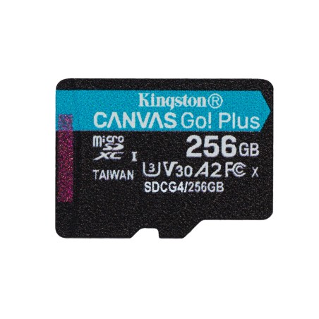 Scheda Di Memoria Micro SD con Adattatore Kingston SDCG4/256GB 256 GB