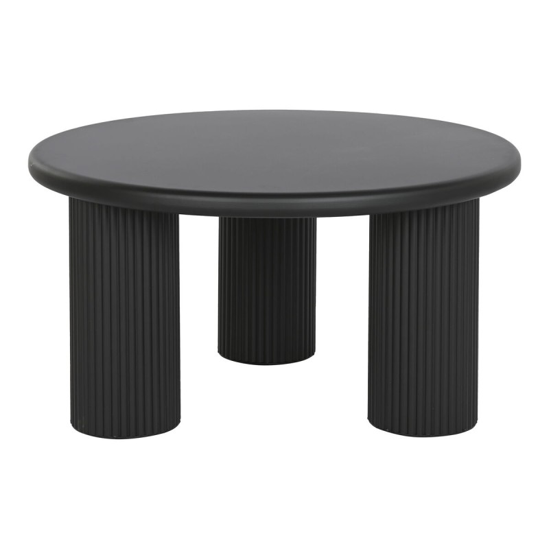Tavolo aggiuntivo Home ESPRIT Nero Metallo 75 x 75 x 40 cm Tavolo aggiuntivo Home ESPRIT Nero Metallo 75 x 75 x 40 cm