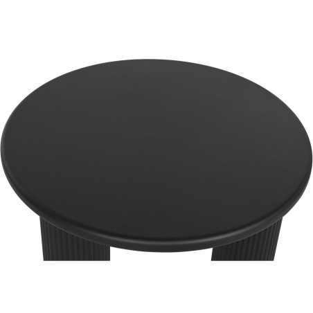 Tavolo aggiuntivo Home ESPRIT Nero Metallo 75 x 75 x 40 cm