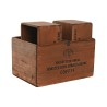 Scatole per conservare Home ESPRIT Marrone Legno di abete 35 x 25 x 20 cm 3 Pezzi