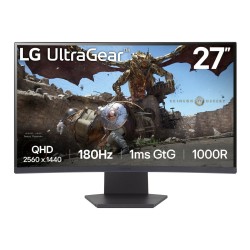Monitor Gaming LG 27GS60QC-B Full HD 27" 180 Hz