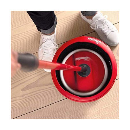 Mop with Bucket Vileda Spin & Clean Girevole polipropilene