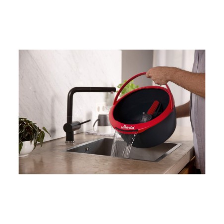Mop with Bucket Vileda Spin & Clean Girevole polipropilene