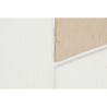 Quadro Home ESPRIT Bianco Naturale Astratto Scandinavo 60 x 3 x 80 cm (2 Unità)