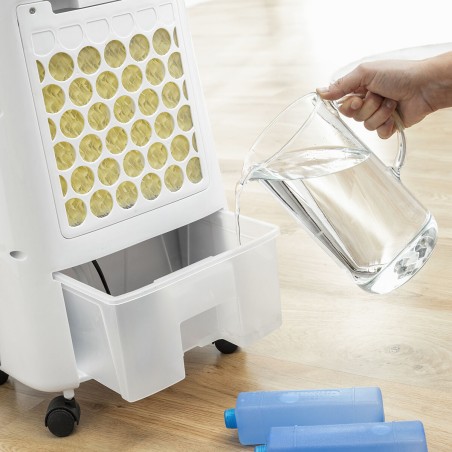 Condizionatore Evaporativo Ionizzatore senza Ventole con LED Evareer InnovaGoods