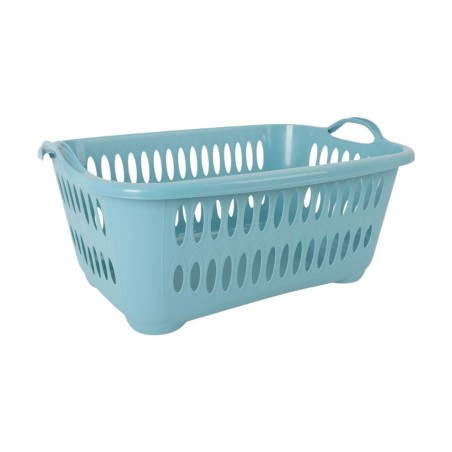Cesto per i Panni Tontarelli Cover line Azzurro Plastica 62,5 x 44,5 x 27,5 cm (12 Unità)