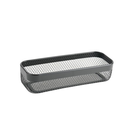 Cestino Multiuso Confortime Nero Metallo 30,5 x 11,5 x 7 cm (8 Unità)