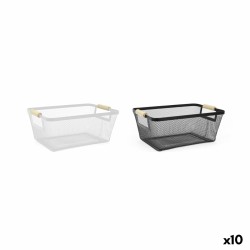 Cestino Multiuso Confortime Metallo 33,2 x 22,6 x 13,5 cm (10 Unità)