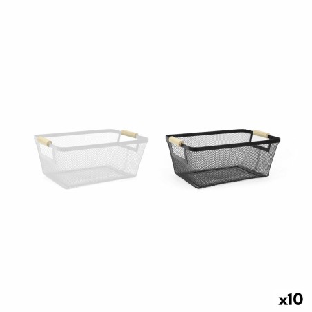 Cestino Multiuso Confortime Metallo 33,2 x 22,6 x 13,5 cm (10 Unità)