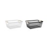 Cestino Multiuso Confortime Metallo 33,2 x 22,6 x 13,5 cm (10 Unità)