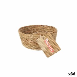 Cestino Multiuso Privilege   Marrone vimini Rotonda ø 12 x 5 cm (36 Unità)