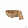 Cestino Multiuso Privilege   Marrone vimini Rettangolare 13 x 10 x 5 cm (36 Unità)