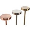 Lampada da tavolo Home ESPRIT Rame Dorato Argentato 8 x 8 x 34 cm (3 Unità)