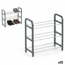 Scarpiera Confortime Metallo 3 livelli 40 x 19 x 44 cm (40 x 19 x 44 cm)