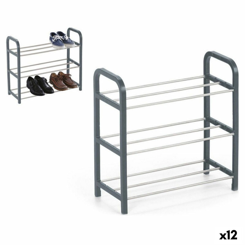 Scarpiera Confortime Metallo 3 livelli 40 x 19 x 44 cm (40 x 19 x 44 cm) Scarpiera Confortime Metallo 3 livelli 40 x 19 x 44 cm (40 x 19 x 44 cm)