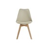 Sedia DKD Home Decor 48 x 54 x 82 cm Beige polipropilene Faggio