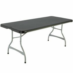 Tavolo Pieghevole Lifetime 182 x 73,5 x 76 cm 6 persone Rettangolare Acciaio Plastica