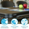 Tavolo Pieghevole Lifetime 182 x 73,5 x 76 cm 6 persone Rettangolare Acciaio Plastica
