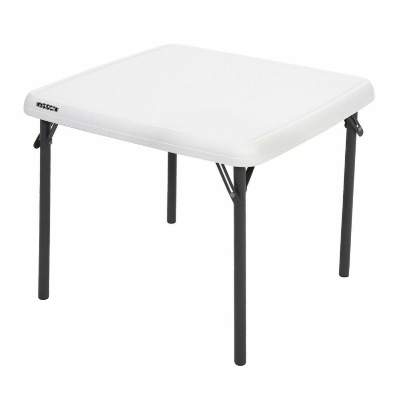 Tavolo per Bambini Lifetime Pieghevole Bianco Acciaio Plastica 61 x 61 x 53,5 cm Tavolo per Bambini Lifetime Pieghevole Bianco Acciaio Plastica 61 x 61 x 53,5 cm