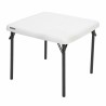Tavolo per Bambini Lifetime Pieghevole Bianco Acciaio Plastica 61 x 61 x 53,5 cm