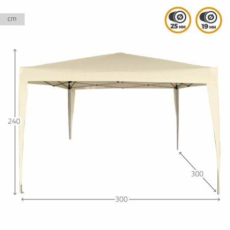 Gazebo Colorbaby Acciaio 300 x 300 x 240 cm