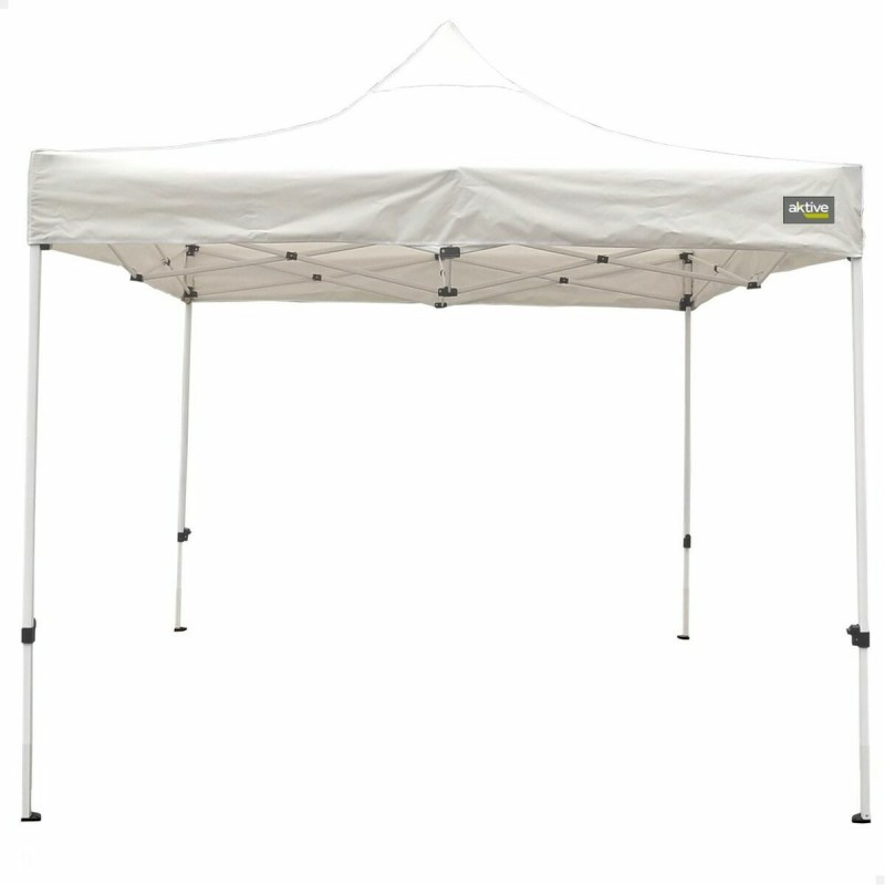 Gazebo Colorbaby Pieghevole Altezza regolabile Acciaio 300 x 300 x 220 cm Gazebo Colorbaby Pieghevole Altezza regolabile Acciaio 300 x 300 x 220 cm