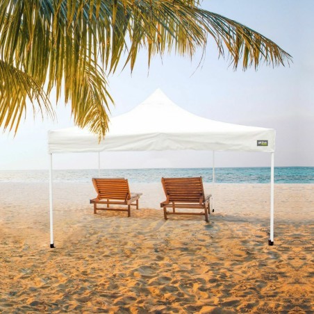 Gazebo Colorbaby Pieghevole Altezza regolabile Acciaio 300 x 300 x 220 cm
