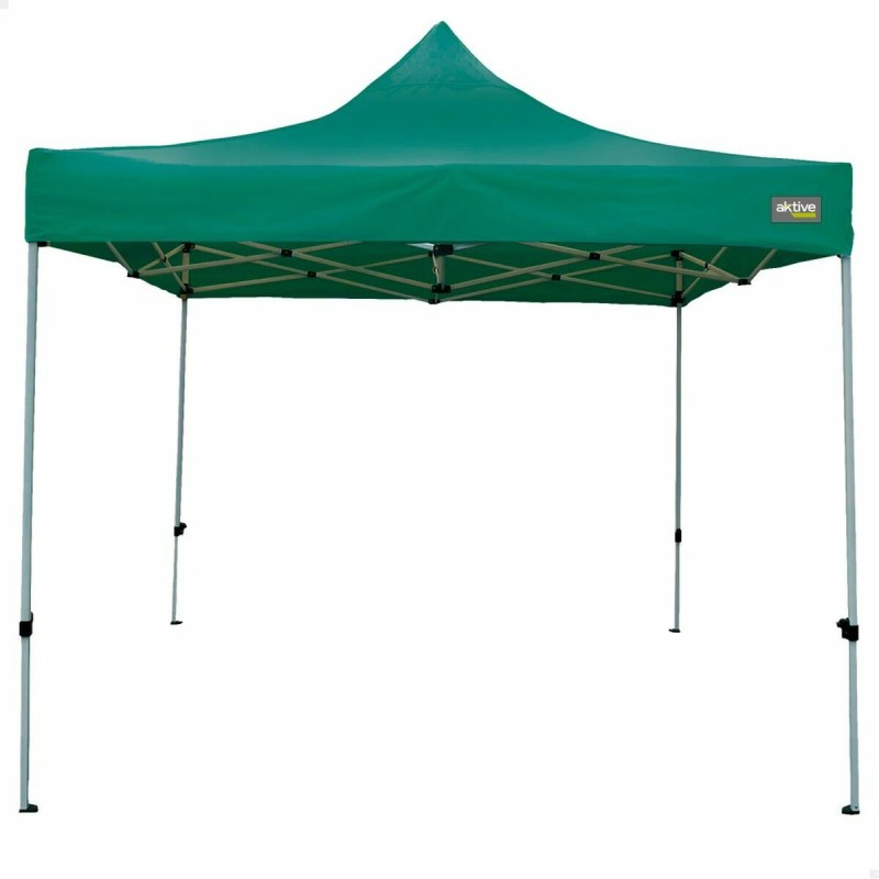 Gazebo Colorbaby Pieghevole Altezza regolabile Acciaio 300 x 300 x 220 cm Gazebo Colorbaby Pieghevole Altezza regolabile Acciaio 300 x 300 x 220 cm