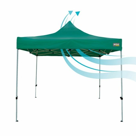 Gazebo Colorbaby Pieghevole Altezza regolabile Acciaio 300 x 300 x 220 cm