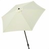 Ombrellone Aktive Crema Alluminio Acciaio 270 cm