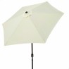 Ombrellone Aktive Crema Alluminio Acciaio 300 cm