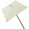 Ombrellone Aktive Crema Alluminio Acciaio 270 x 270 cm