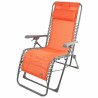 Lettino Aktive Arancio textilene 160 x 52 x 76 cm
