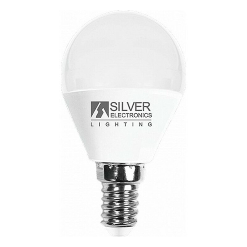 Lampadina LED Sferica Silver Electronics E14 7W Luce calda Lampadina LED Sferica Silver Electronics E14 7W Luce calda