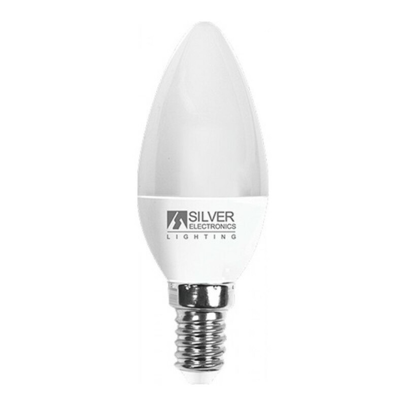 Lampadina LED Candela Silver Electronics 970714 E14 7W Lampadina LED Candela Silver Electronics 970714 E14 7W