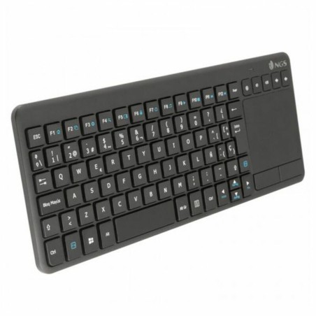 Tastiera Wireless NGS TV Warrior Nero Qwerty in Spagnolo