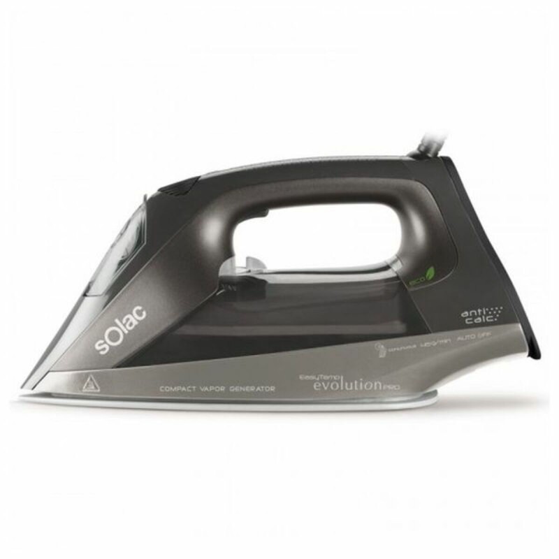 Ferro da Stiro a Vapore Solac S91868300 45g/min 2400W 2400 W 240 V 220-240 V Ferro da Stiro a Vapore Solac S91868300 45g/min 2400W 2400 W 240 V 220-240 V