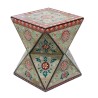 Tavolo aggiuntivo DKD Home Decor Legno di mango Legno MDF (35 x 35 x 45 cm)