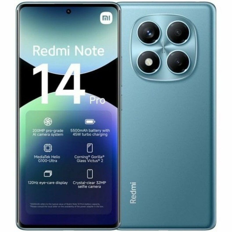 Smartphone Xiaomi MZB0IWDEU 6,67" 8 GB RAM 256 GB Azzurro Smartphone Xiaomi MZB0IWDEU 6,67" 8 GB RAM 256 GB Azzurro
