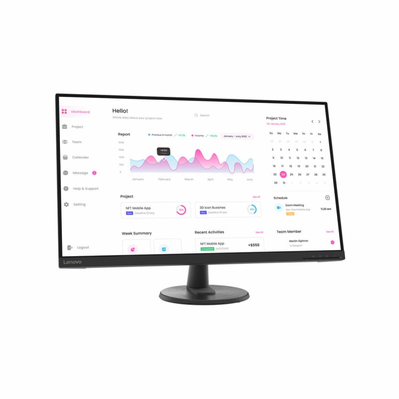 Monitor Lenovo 66FCGAC2EU Full HD 31,5" Monitor Lenovo 66FCGAC2EU Full HD 31,5"