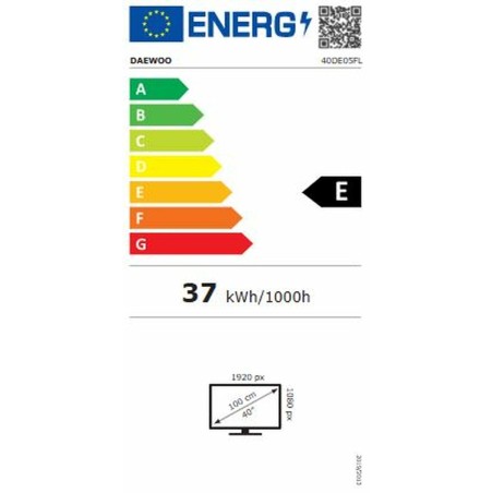 Televisione Daewoo 40DE05FL HD 40" LED