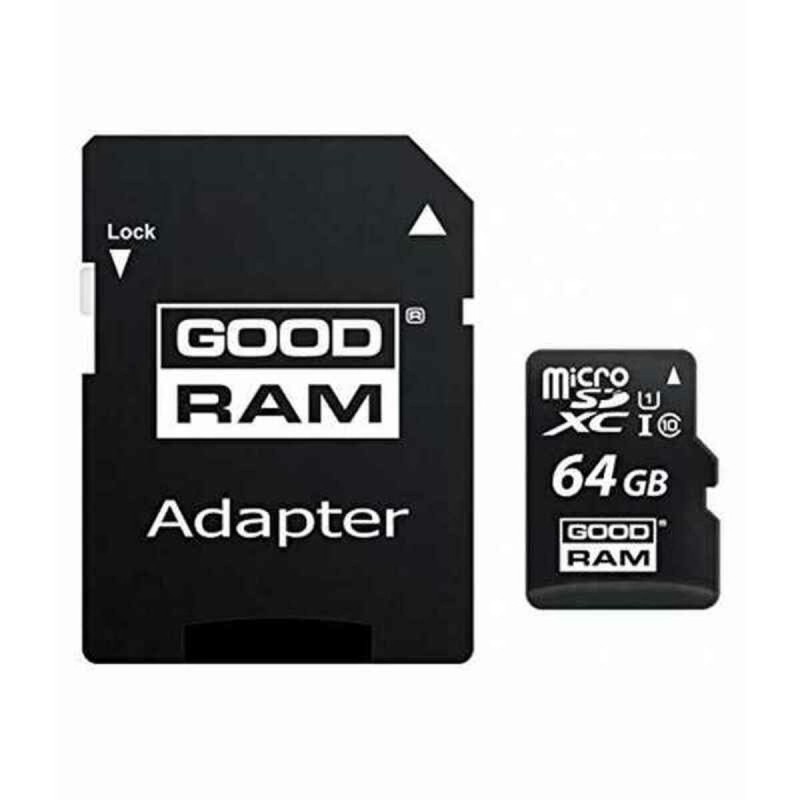 Scheda Di Memoria Micro SD con Adattatore GoodRam A0025034 Classe 10 UHS-I 100 Mb/s Scheda Di Memoria Micro SD con Adattatore GoodRam A0025034 Classe 10 UHS-I 100 Mb/s