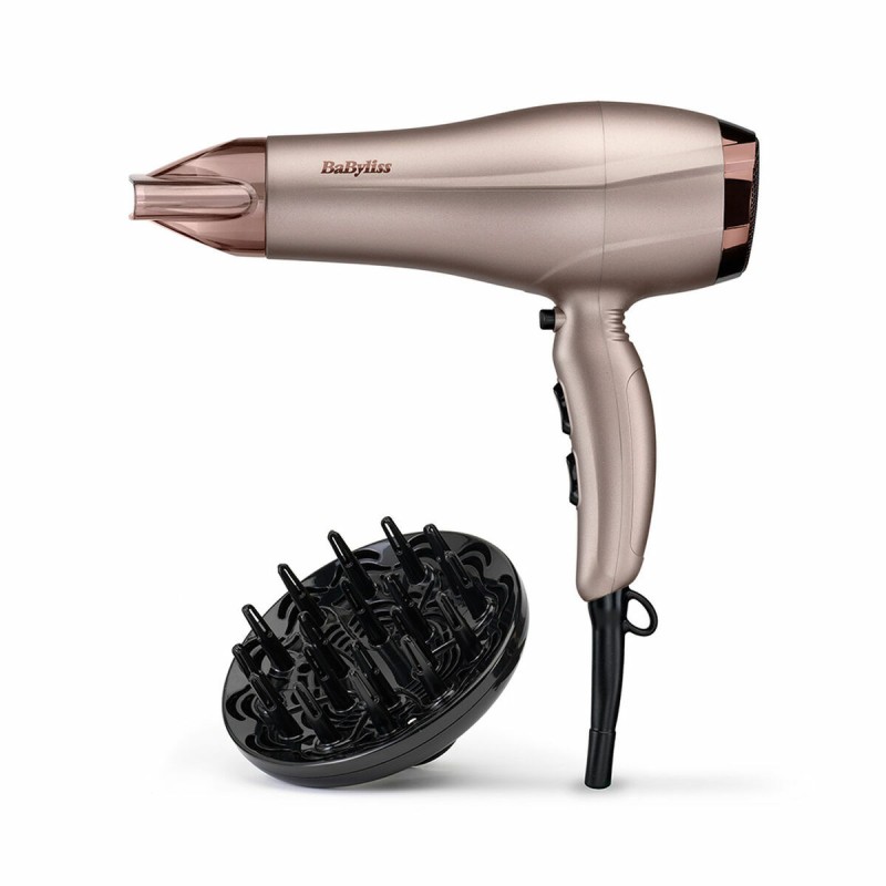 Phon Babyliss 5790PE Nero Rosa 2300 W 2200 W Agli ioni Phon Babyliss 5790PE Nero Rosa 2300 W 2200 W Agli ioni