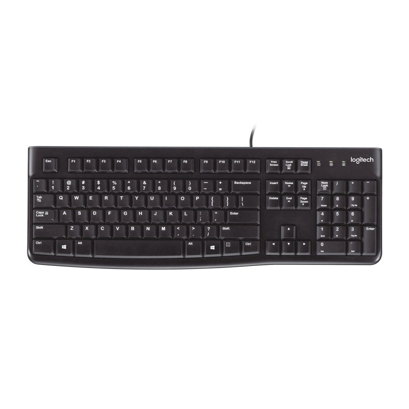 Qwerty in Spagnolo Logitech K120 USB Nero Qwerty in Spagnolo QWERTY Qwerty in Spagnolo Logitech K120 USB Nero Qwerty in Spagnolo QWERTY