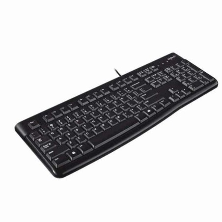 Qwerty in Spagnolo Logitech K120 USB Nero Qwerty in Spagnolo QWERTY
