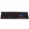 Tastiera iggual OBSIDIAN RGB Nero Qwerty in Spagnolo