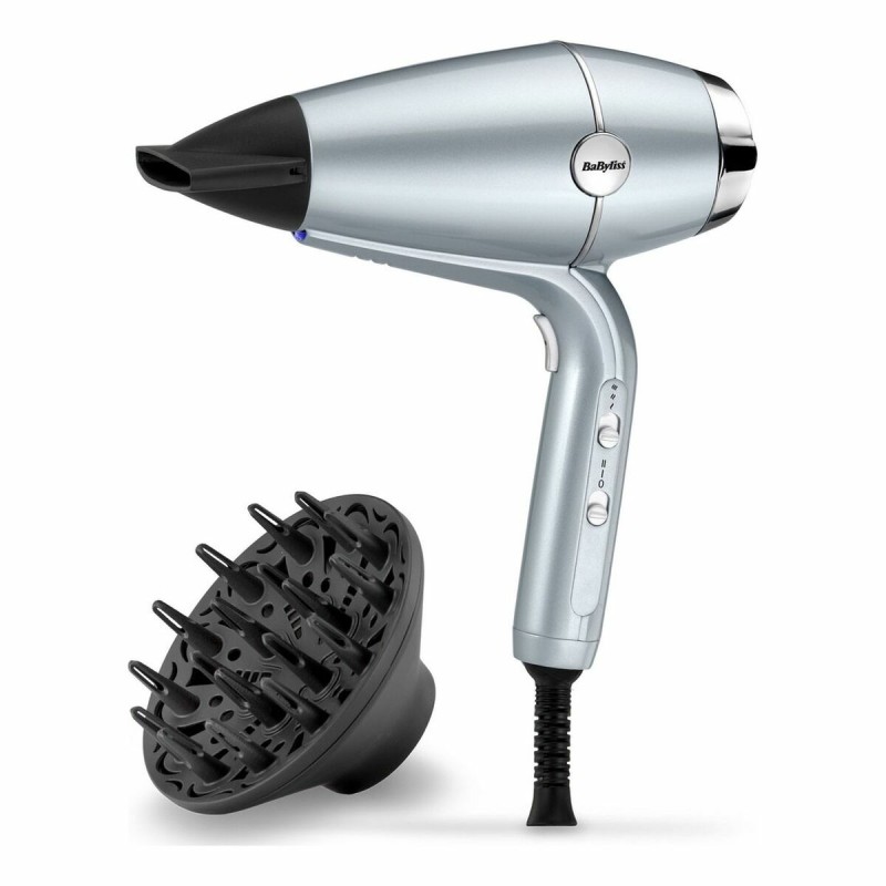 Phon Babyliss Azzurro Metallizzato 2100 W Phon Babyliss Azzurro Metallizzato 2100 W